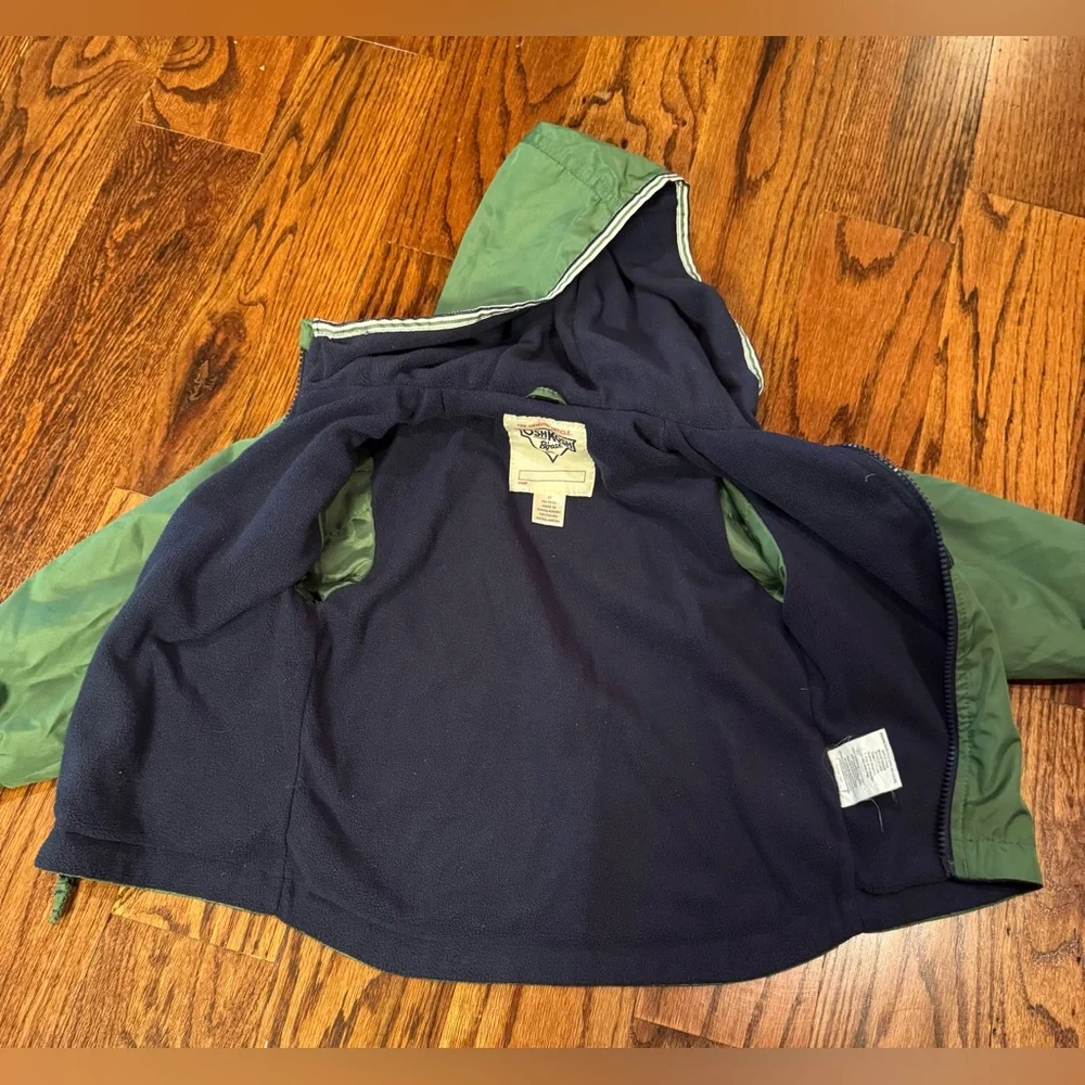OshKosh B'gosh Navy and Forest Windbreaker Coat / Jacket